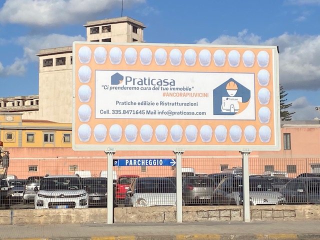 Noleggio Cartellone Pubblicitario 6x3 a Cagliari